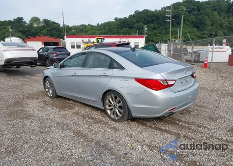 2012 Hyundai Sonata Limited 2.0T из США, поврежденный, VIN 5NPEC4AB0CH448413